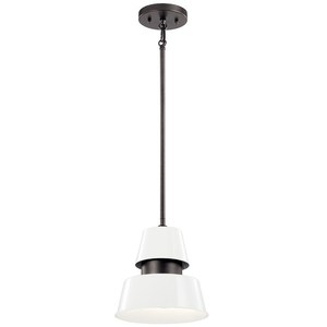 KK59003WH Lozano Hanging Hanging Lantern - White