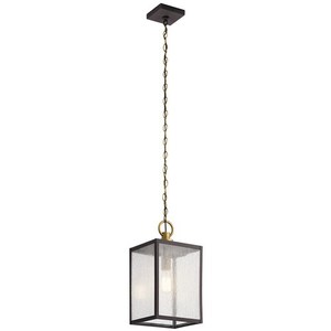 KK59008WZC Lahden Hanging Hanging Lantern - Weathered Zinc