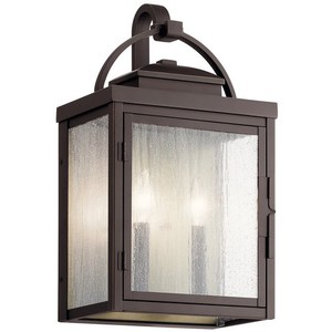 KK59012RZ Carlson Entrance Outdoor Wall Light - Rubbed Bronze