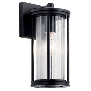 KK59022BK Barras Entrance Outdoor Wall Light - Black