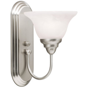 KK5991NI Telford 1 Bulb Wall Sconce - Brushed Nickel