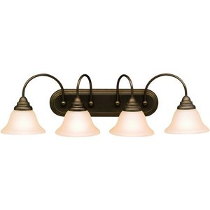 KK5994OZ Telford 4 or More Bulb Bathroom Lighting - Olde Bronze