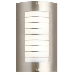 KK6048NI Newport Entrance Outdoor Wall Light - Brushed Nickel