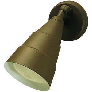 KK6051AZ Cans & Bullets Wall Mounted Flood Light - Architectural Bronze