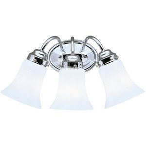 KK6123CH Wall Mount Bath 3 Bulb Bathroom Lighting - Chrome