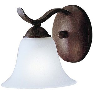 KK6719TZ Dover 1 Bulb Wall Sconce - Tannery Bronze