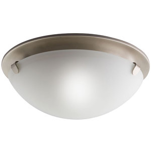 KK7003NI Clip Flush Mount Ceiling Light - Brushed Nickel