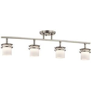 KK7772NI Hendrik Complete Track Kit Track Lighting - Brushed Nickel