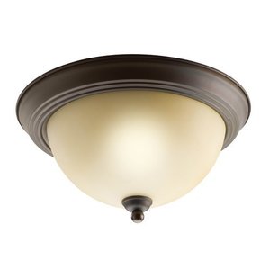 KK8108OZ Classic Flush Flush Mount Ceiling Light - Olde Bronze