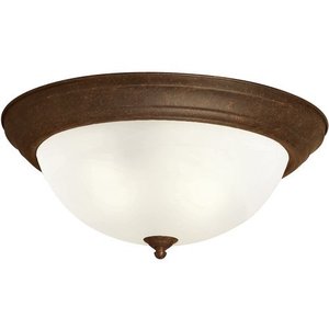 KK8110TZ Ceiling Space Flush Mount Ceiling Light - Tannery Bronze