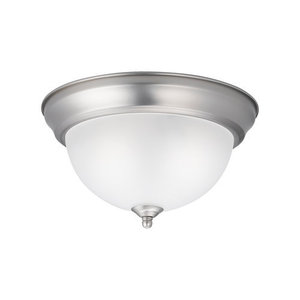 KK8111NI Builder Flush Mount Ceiling Light - Brushed Nickel