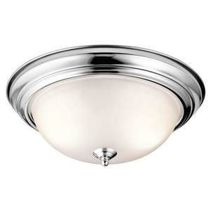 KK8116CH Builder Flush Mount Ceiling Light - Chrome