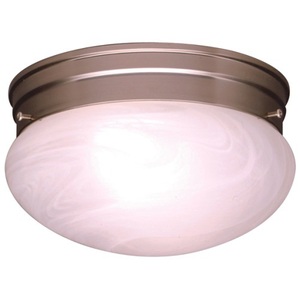 KK8206NI Ceiling Space Flush Mount Ceiling Light - Brushed Nickel