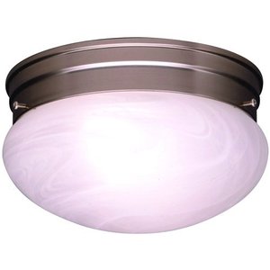 KK8209NI Ceiling Space Flush Mount Ceiling Light - Brushed Nickel