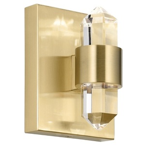 KK84070CG Arabella 1 Bulb Wall Sconce - Champagne Gold KK84070CG Arabella 1 Bulb Wall Sconce - Champagne Gold