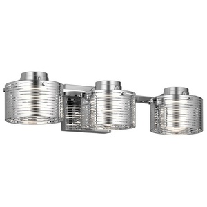 KK85056CH Santora 3 Bulb Bathroom Lighting - Chrome KK85056CH Santora 3 Bulb Bathroom Lighting - Chrome