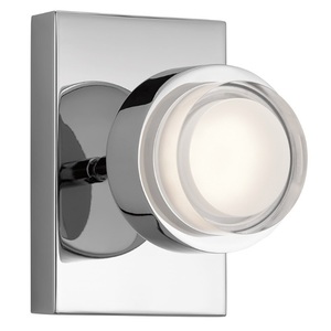 KK85075CH Harlaw 1 Bulb Wall Sconce - Chrome KK85075CH Harlaw 1 Bulb Wall Sconce - Chrome