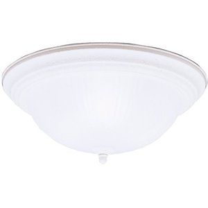 KK8655SC Flush Mount Ceiling Light - Stucco White