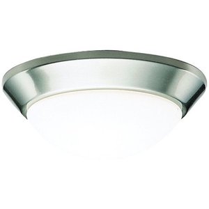 KK8880NI Ceiling Space Flush Mount Ceiling Light - Brushed Nickel