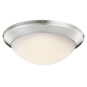 KK8881NIL18 No Family Flush Mount Ceiling Light - Brushed Nickel