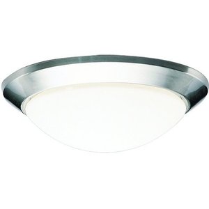 KK8881NI Ceiling Space Flush Mount Ceiling Light - Brushed Nickel