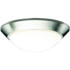 KK8882NI Ceiling Space Flush Mount Ceiling Light - Brushed Nickel