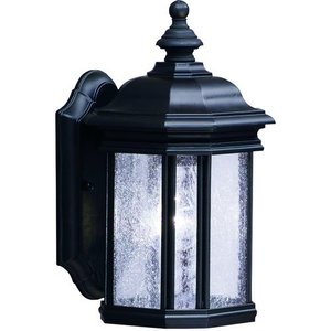 KK9028BK Kirkwood Entrance Outdoor Wall Light - Black