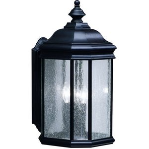 KK9030BK Kirkwood Entrance Outdoor Wall Light - Black