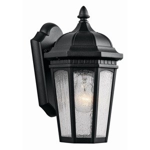 KK9032BKT Courtyard Entrance Outdoor Wall Light - Textured Black