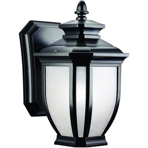 KK9039BK Salisbury Entrance Outdoor Wall Light - Black