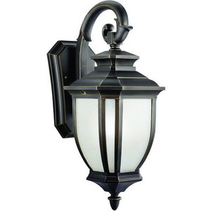 KK9040RZ Salisbury Entrance Outdoor Wall Light - Rubbed Bronze