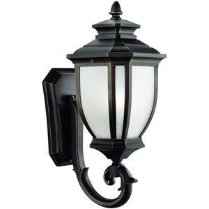 KK9041RZ Salisbury Entrance Outdoor Wall Light - Rubbed Bronze