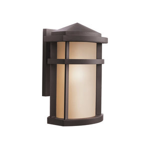 KK9167AZ Lantana Entrance Outdoor Wall Light - Architectural Bronze