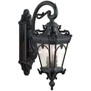 KK9357BKT Tournai Entrance Outdoor Wall Light - Textured Black