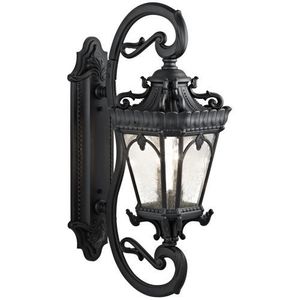 KK9359BKT Tournai Entrance Outdoor Wall Light - Textured Black