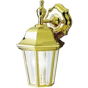 KK9409PB LifeBright Entrance Outdoor Wall Light - Polished Brass