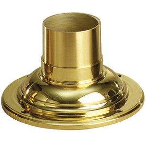 KK9530PB Utilitarian Post / Base Post Lights - Polished Brass