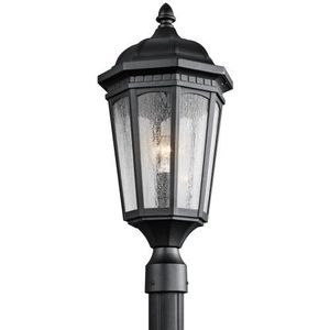 KK9532BKT Courtyard Post Light Post Lights - Textured Black