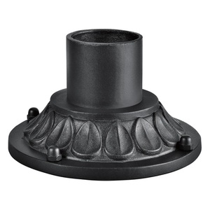 KK9549BKT Tournai Pier Mount Post Lights - Textured Black