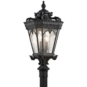 KK9559BKT Tournai Post Light Post Lights - Textured Black