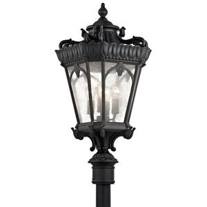 KK9565BKT Tournai Post Light Post Lights - Textured Black