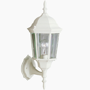 KK9653WH Madison Entrance Outdoor Wall Light - White