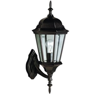 KK9653BK Madison Entrance Outdoor Wall Light - Black