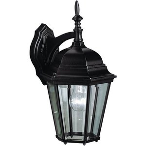 KK9655BK Madison Entrance Outdoor Wall Light - Black