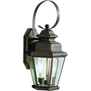 KK9676OZ Savannah Estate Entrance Outdoor Wall Light - Olde Bronze