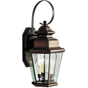 KK9677OZ Savannah Estate Entrance Outdoor Wall Light - Olde Bronze