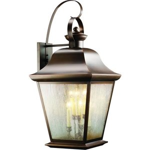 KK9703OZ Mount Vernon Entrance Outdoor Wall Light - Olde Bronze