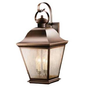 KK9704OZ Mount Vernon Entrance Outdoor Wall Light - Olde Bronze