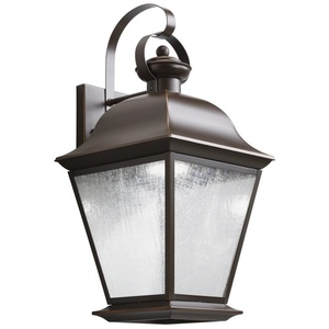 KK9709OZLED Mount Vernon Entrance Outdoor Wall Light - Olde Bronze