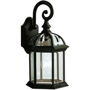 KK9735BK Barrie Entrance Outdoor Wall Light - Black